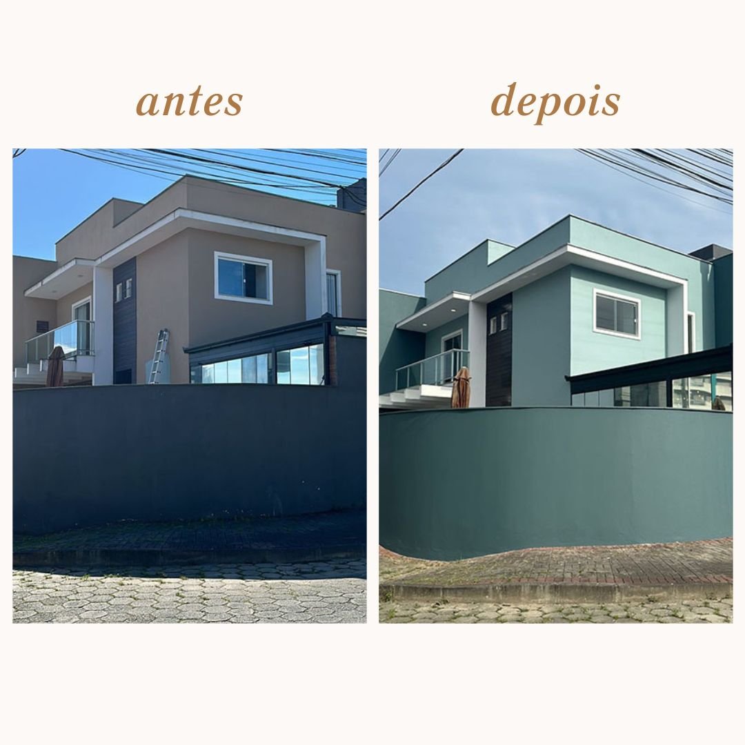 Antes e depois - Pintura e Reformas em Geral - Casa Nova Pinturas - 5